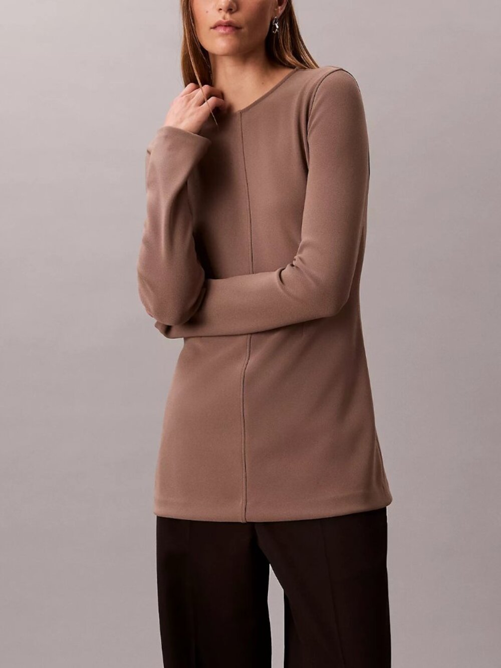 NWT Calvin Klein Tailored Tunic Top Size M